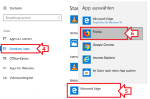 Standardbrowser Von Windows 10 ändern - Bmsoft.de | Think Connected